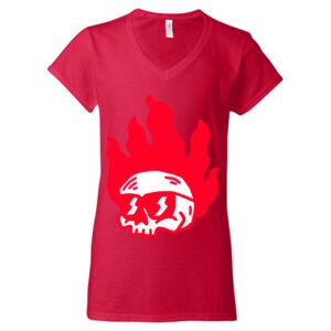 Softstyle® Women’s V-Neck T-Shirt Thumbnail