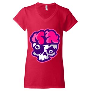 Softstyle® Women’s V-Neck T-Shirt Thumbnail