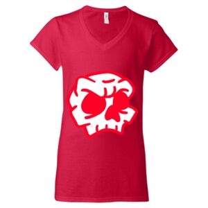 Softstyle® Women’s V-Neck T-Shirt Thumbnail