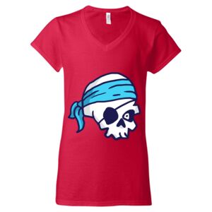 Softstyle® Women’s V-Neck T-Shirt Thumbnail