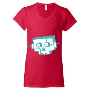 Softstyle® Women’s V-Neck T-Shirt Thumbnail