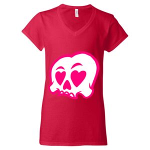 Softstyle® Women’s V-Neck T-Shirt Thumbnail