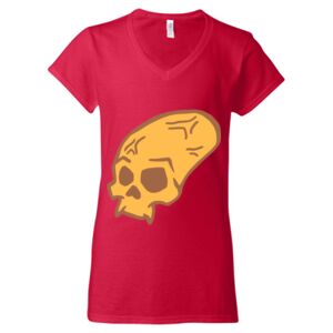Softstyle® Women’s V-Neck T-Shirt Thumbnail