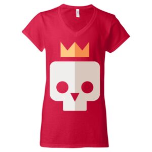 Softstyle® Women’s V-Neck T-Shirt Thumbnail