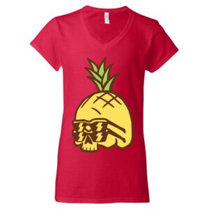 Softstyle® Women’s V-Neck T-Shirt Thumbnail