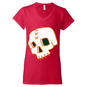 Softstyle® Women’s V-Neck T-Shirt Thumbnail