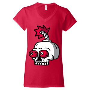 Softstyle® Women’s V-Neck T-Shirt Thumbnail