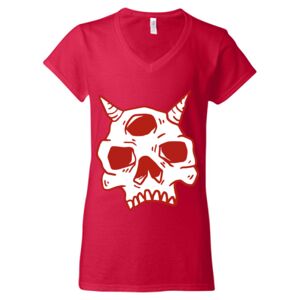 Softstyle® Women’s V-Neck T-Shirt Thumbnail