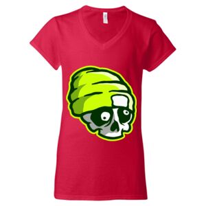 Softstyle® Women’s V-Neck T-Shirt Thumbnail