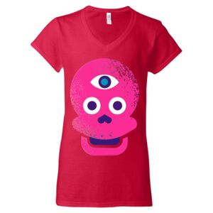 Softstyle® Women’s V-Neck T-Shirt Thumbnail