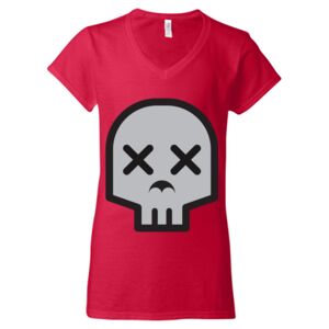 Softstyle® Women’s V-Neck T-Shirt Thumbnail