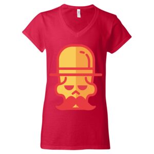 Softstyle® Women’s V-Neck T-Shirt Thumbnail