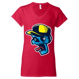 Softstyle® Women’s V-Neck T-Shirt Thumbnail