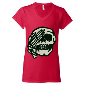 Softstyle® Women’s V-Neck T-Shirt Thumbnail