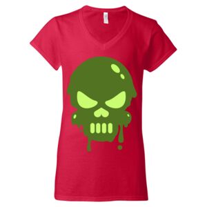 Softstyle® Women’s V-Neck T-Shirt Thumbnail