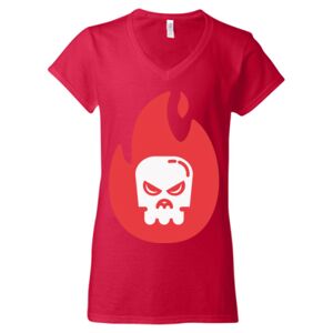 Softstyle® Women’s V-Neck T-Shirt Thumbnail
