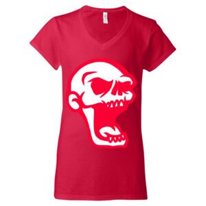 Softstyle® Women’s V-Neck T-Shirt Thumbnail