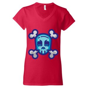 Softstyle® Women’s V-Neck T-Shirt Thumbnail