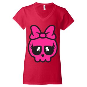 Softstyle® Women’s V-Neck T-Shirt Thumbnail