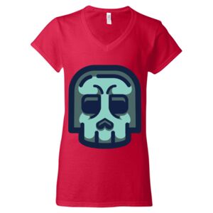 Softstyle® Women’s V-Neck T-Shirt Thumbnail