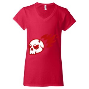Softstyle® Women’s V-Neck T-Shirt Thumbnail