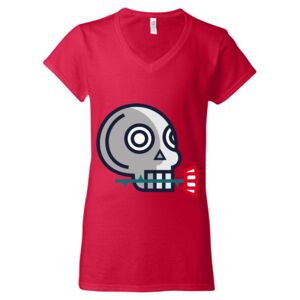 Softstyle® Women’s V-Neck T-Shirt Thumbnail