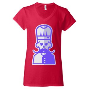 Softstyle® Women’s V-Neck T-Shirt Thumbnail