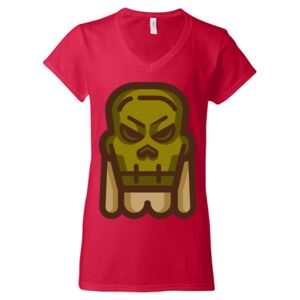 Softstyle® Women’s V-Neck T-Shirt Thumbnail
