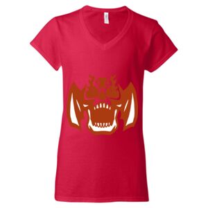 Softstyle® Women’s V-Neck T-Shirt Thumbnail