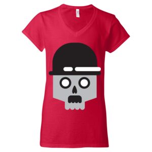 Softstyle® Women’s V-Neck T-Shirt Thumbnail