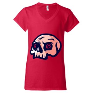 Softstyle® Women’s V-Neck T-Shirt Thumbnail