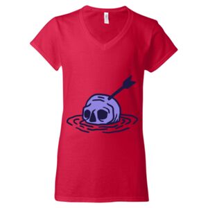 Softstyle® Women’s V-Neck T-Shirt Thumbnail