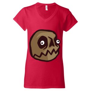 Softstyle® Women’s V-Neck T-Shirt Thumbnail