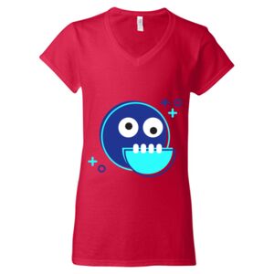 Softstyle® Women’s V-Neck T-Shirt Thumbnail