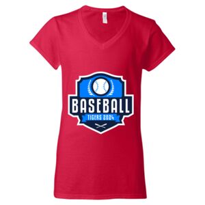 Softstyle® Women’s V-Neck T-Shirt Thumbnail
