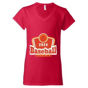 Softstyle® Women’s V-Neck T-Shirt Thumbnail