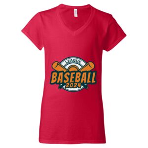 Softstyle® Women’s V-Neck T-Shirt Thumbnail