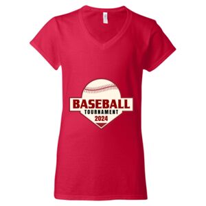 Softstyle® Women’s V-Neck T-Shirt Thumbnail