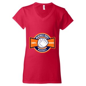 Softstyle® Women’s V-Neck T-Shirt Thumbnail