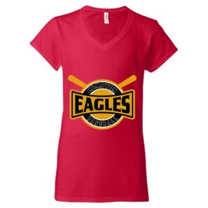 Softstyle® Women’s V-Neck T-Shirt Thumbnail