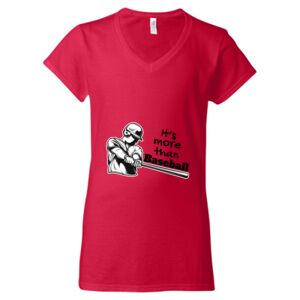 Softstyle® Women’s V-Neck T-Shirt Thumbnail