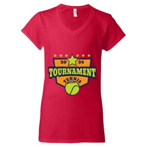 Softstyle® Women’s V-Neck T-Shirt Thumbnail