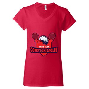 Softstyle® Women’s V-Neck T-Shirt Thumbnail