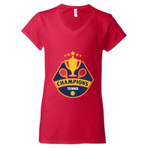 Softstyle® Women’s V-Neck T-Shirt Thumbnail
