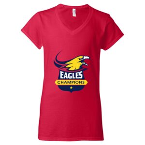 Softstyle® Women’s V-Neck T-Shirt Thumbnail