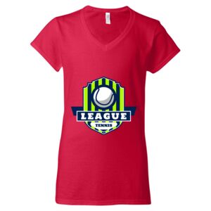 Softstyle® Women’s V-Neck T-Shirt Thumbnail