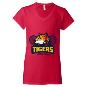 Softstyle® Women’s V-Neck T-Shirt Thumbnail