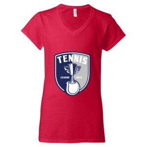 Softstyle® Women’s V-Neck T-Shirt Thumbnail