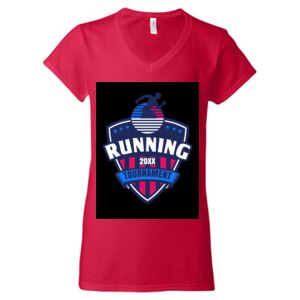 Softstyle® Women’s V-Neck T-Shirt Thumbnail