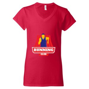 Softstyle® Women’s V-Neck T-Shirt Thumbnail